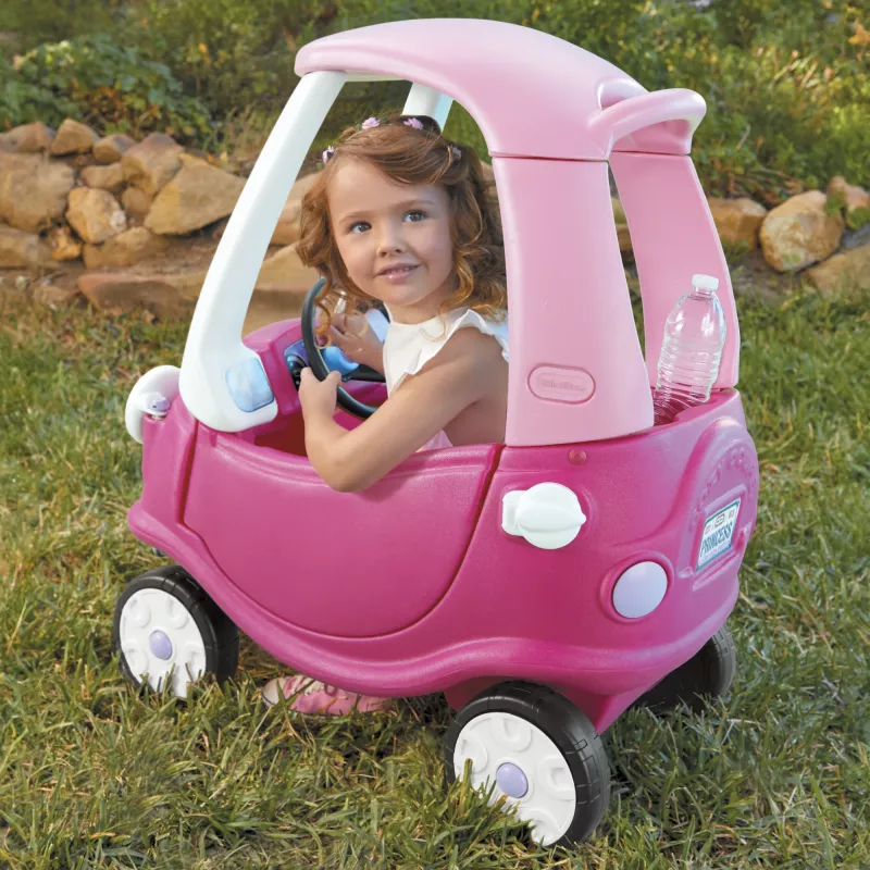 Little Tikes Cozy Coupe Princess, 1,5 Jahr(e), 4 Rad/Räder, Kunststoff, Blau, Pink, Weiß