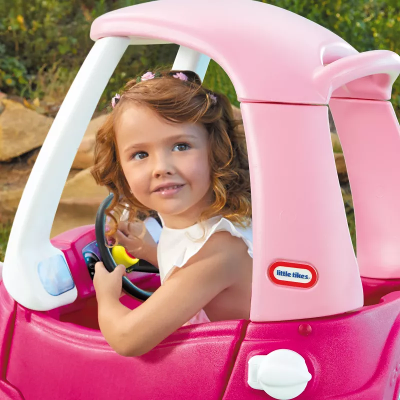 Little Tikes Cozy Coupe Princess, 1,5 Jahr(e), 4 Rad/Räder, Kunststoff, Blau, Pink, Weiß