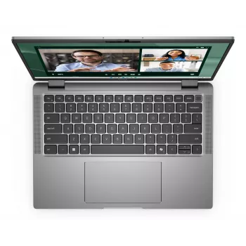 DELL Latitude 7450 2-in-1 Intel Core Ultra 7 165U Hybrid (2-in-1) 35,6 cm (14 Zoll) Touchscreen Full HD+ 16 GB LPDDR5x-SDRAM 512 GB SSD Wi-Fi 7 (802.11be) Windows 11 Pro German Grau