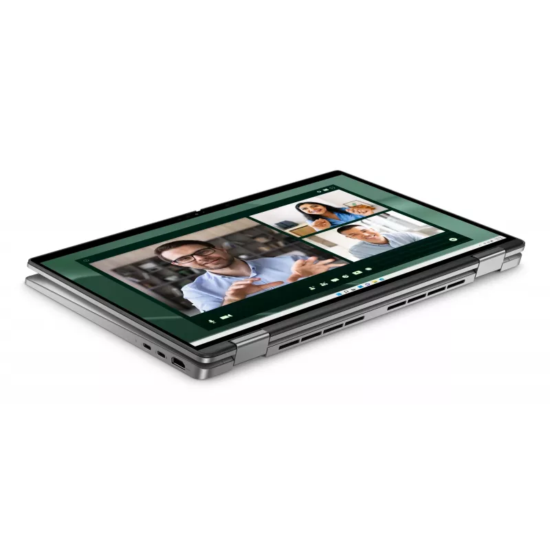 DELL Latitude 7450 2-in-1 Intel Core Ultra 7 165U Hybrid (2-in-1) 35,6 cm (14 Zoll) Touchscreen Full HD+ 16 GB LPDDR5x-SDRAM 512 GB SSD Wi-Fi 7 (802.11be) Windows 11 Pro German Grau