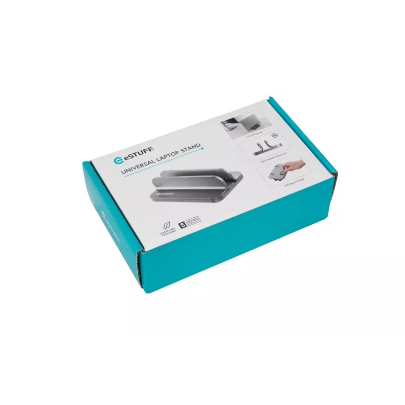 eSTUFF GLB229000 Laptop-Ständer Grau
