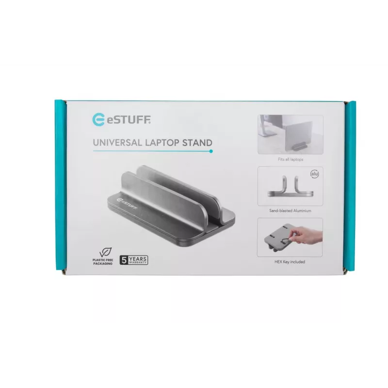 eSTUFF GLB229000 Laptop-Ständer Grau