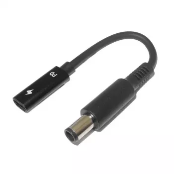 CoreParts MBXUSBC-CO0001 Kabel-Gender-Changer USB C 7.4 x 5 mm Schwarz