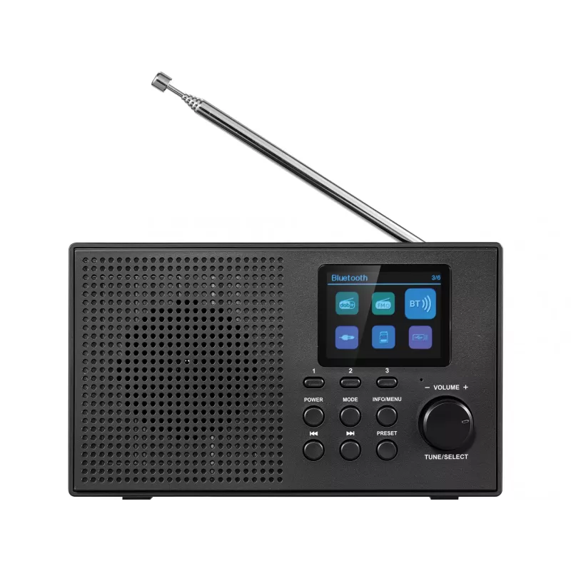 Sandberg Lautsprecher Radio DAB+BT Wiederaufladbar, Tragbar, Analog & digital, DAB+, FM, 87,5 - 108 MHz, 174 - 240 MHz, 3 W