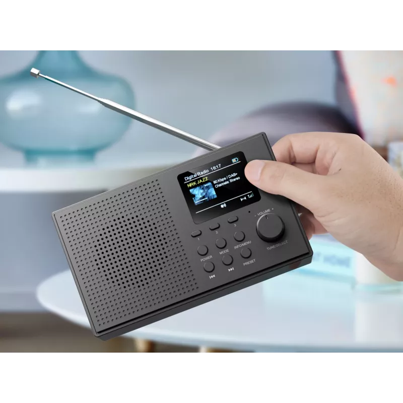 Sandberg Lautsprecher Radio DAB+BT Wiederaufladbar, Tragbar, Analog & digital, DAB+, FM, 87,5 - 108 MHz, 174 - 240 MHz, 3 W