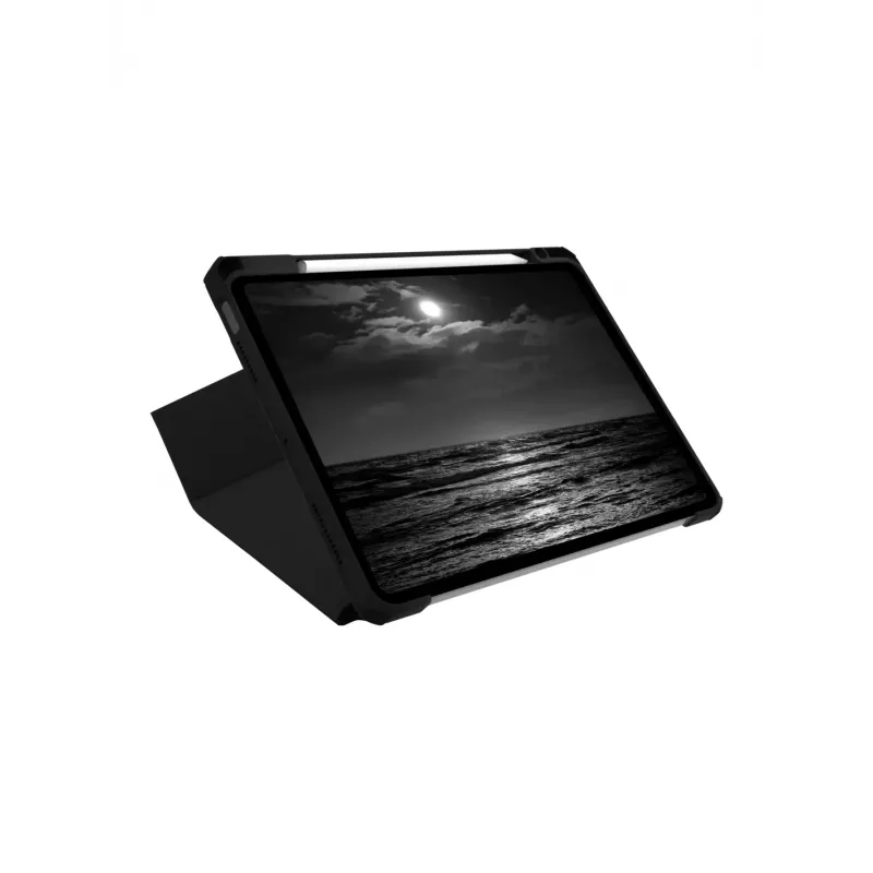 Tablet-Flip-Case d bramante LOIAICBL6825 für Apple iPad Air 11 Zoll (27,9 cm) – kompatibel mit M3/M2/5./4. Generation, Standmodus, 220 g