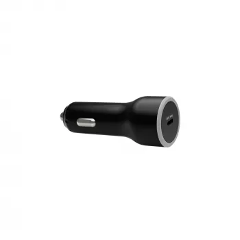 Auto-Ladegerät USB-C 65W von d bramante re-charge – 12–24V Zigarettenanzünder, 1× USB-C, Schwarz