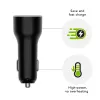 Auto-Ladegerät USB-C 65W von d bramante re-charge – 12–24V Zigarettenanzünder, 1× USB-C, Schwarz