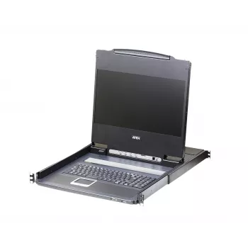 ATEN CL6700MW-ATA-2XK06SG Rack-Konsole 43,9 cm (17,3 Zoll) Schwarz 1U