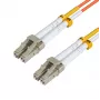 Glasfaser-Patchkabel MicroConnect FIB442015-2 OM2 50/125 15 m LC–LC Orange Vollduplex