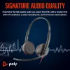 HP Poly Schwarzwire 3225 Stereo USB-C Headset +3,5-mm-Klinke +USB-C/A-Adapter (Bulk)