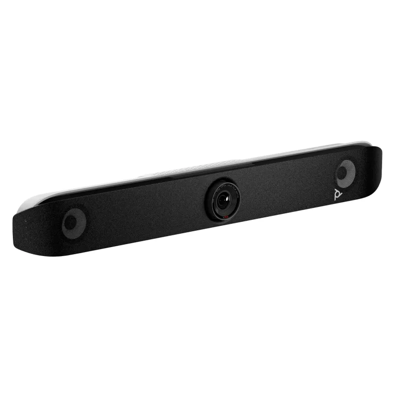 HP Poly Studio X52 All-In-One Video Bar, Gruppen-Videokonferenzsystem, 4K Ultra HD, 30 fps, 95°, 5x, Android