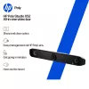 HP Poly Studio X52 All-In-One Video Bar, Gruppen-Videokonferenzsystem, 4K Ultra HD, 30 fps, 95°, 5x, Android
