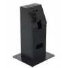Kiosk-Set Ergonomic Solutions SpacePole Mini Kiosk Countertop Schwarz Metall