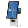 Kiosk-Set Ergonomic Solutions SpacePole Mini Kiosk Countertop Schwarz Metall