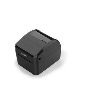 Etikettendrucker Capture CA-RP420 — Thermo direkt 203 dpi Desktop mit USB, Seriell, Ethernet (schwarz)