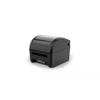 Etikettendrucker Capture CA-RP420 — Thermo direkt 203 dpi Desktop mit USB, Seriell, Ethernet (schwarz)
