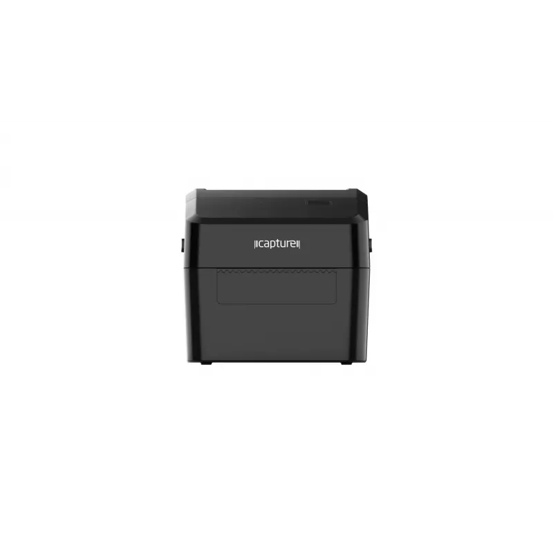 Etikettendrucker Capture CA-RP420 — Thermo direkt 203 dpi Desktop mit USB, Seriell, Ethernet (schwarz)