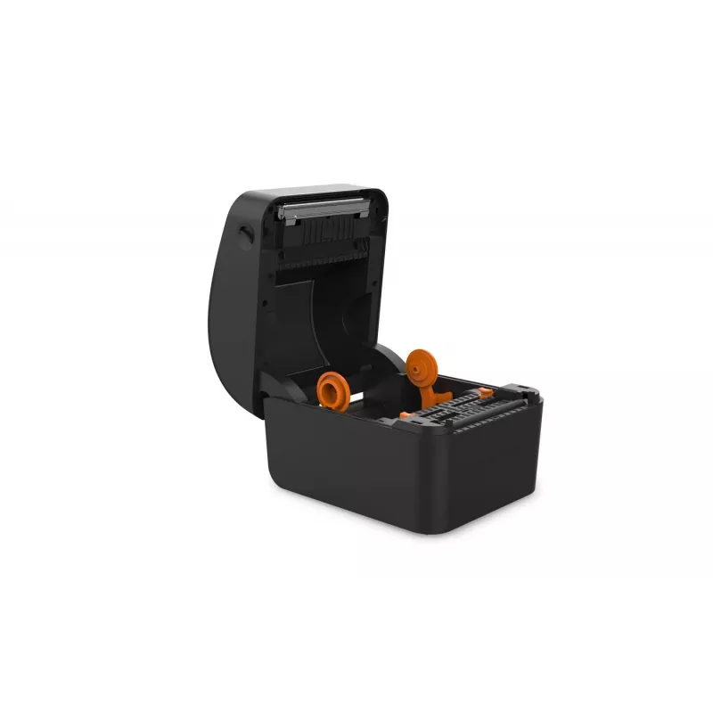 Etikettendrucker Capture CA-RP420 — Thermo direkt 203 dpi Desktop mit USB, Seriell, Ethernet (schwarz)