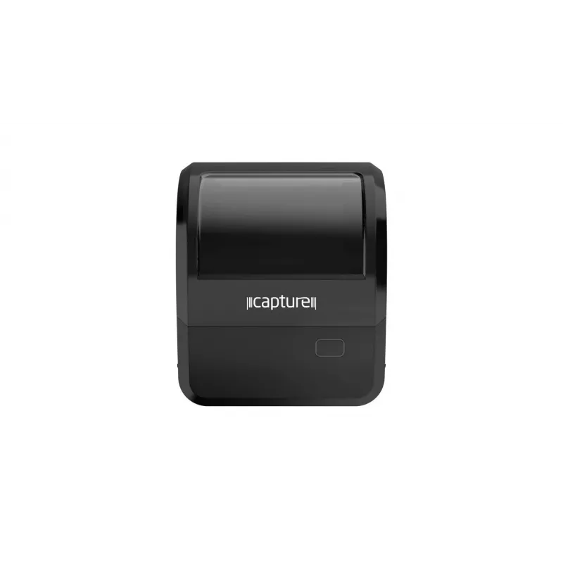 Etikettendrucker Capture CA-RP420 — Thermo direkt 203 dpi Desktop mit USB, Seriell, Ethernet (schwarz)