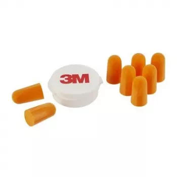 Wiederverwendbarer Ohrstöpsel 3M 1100C4, orange, mit Kordel, 4er-Pack