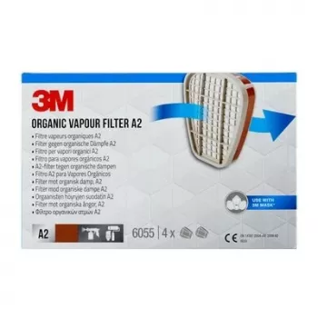 3M 6055 Gas- & Dampffilterkartusche 4 St.