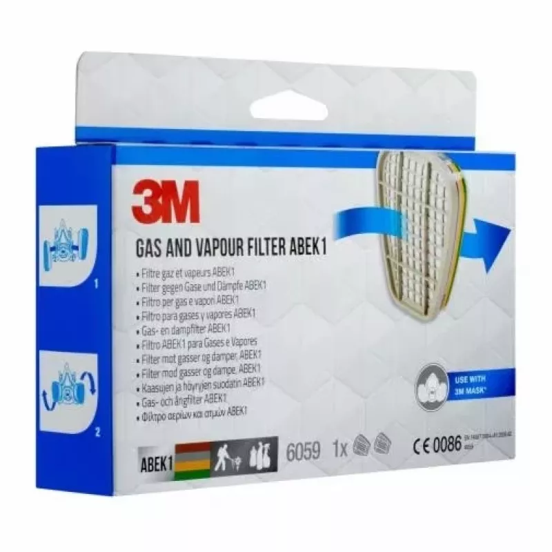 3M 7100141697 Gas- & Dampfpatrone 2 Stück
