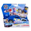 PAW Patrol : Search & Rescue, Chase Rescue Cruiser Fahrzeug mit 2 Figuren, Polizeiauto-Spielzeug mit Rückziehmechanismus, Kinderspielzeug für Jungen & Mädchen ab 3 Jahren