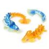 CrystaLynx Dragons, 9-Zoll sammelbare bewegliche Drachen-Spielfigur für Kinder & Erwachsene, Blindbox, Fidget-Spielzeug für Zuhause, Büro & Schreibtisch-Deko (Stile können variieren)