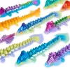 CrystaLynx Dragons, 9-Zoll sammelbare bewegliche Drachen-Spielfigur für Kinder & Erwachsene, Blindbox, Fidget-Spielzeug für Zuhause, Büro & Schreibtisch-Deko (Stile können variieren)