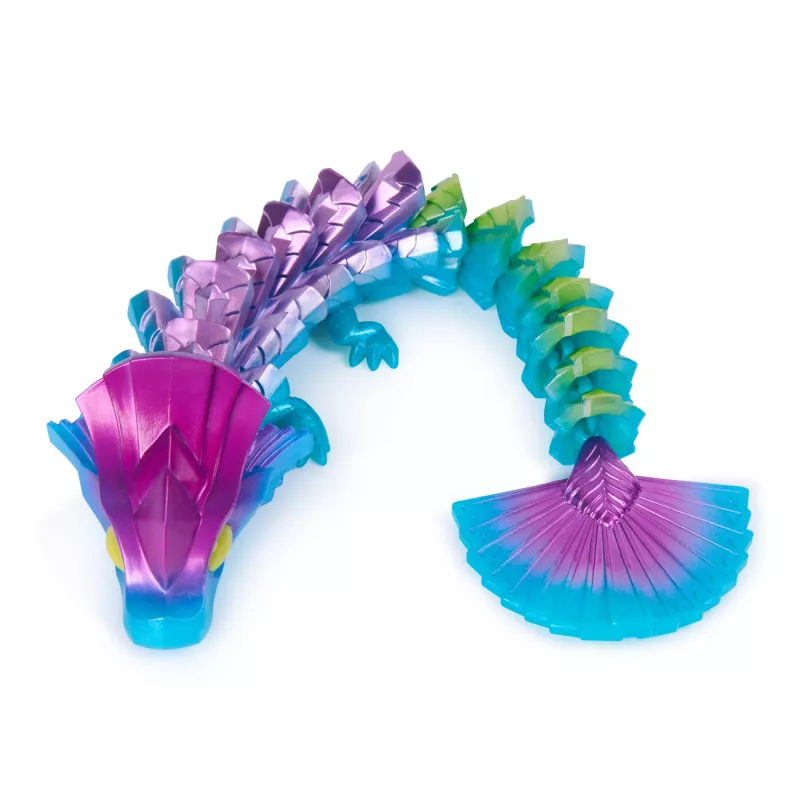 CrystaLynx Dragons, 9-Zoll sammelbare bewegliche Drachen-Spielfigur für Kinder & Erwachsene, Blindbox, Fidget-Spielzeug für Zuhause, Büro & Schreibtisch-Deko (Stile können variieren)