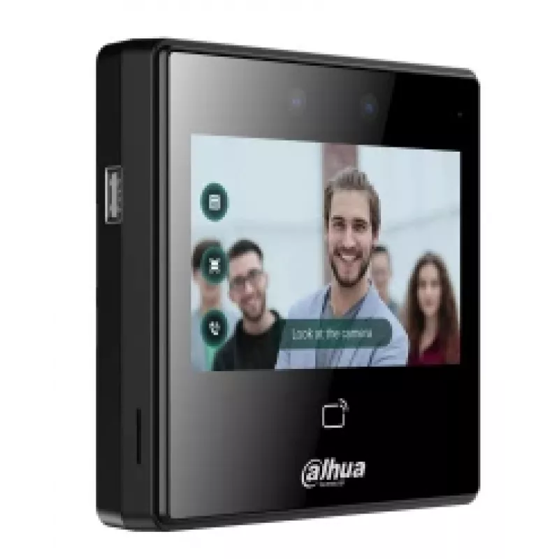 Dahua Technology DHI-ASI3213A-W Zutrittskontrollleser Gesichtserkennungsterminal Schwarz