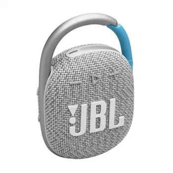 JBL Clip 4 Eco Stereo tragbarer Lautsprecher Blau, Weiß 5 W