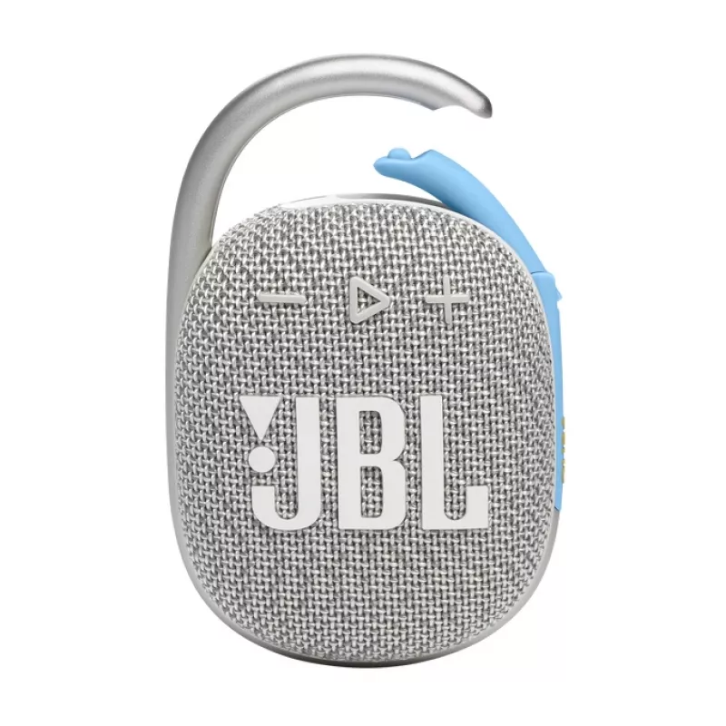 JBL Clip 4 Eco Stereo tragbarer Lautsprecher Blau, Weiß 5 W