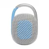 JBL Clip 4 Eco Stereo tragbarer Lautsprecher Blau, Weiß 5 W