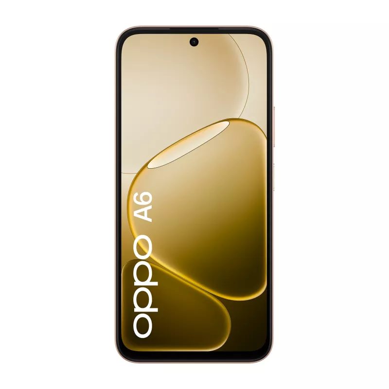OPPO A6 17,1 cm (6,75 Zoll) Dual-SIM Android 15 4G USB Typ-C 6 GB 256 GB 6550 mAh Gold