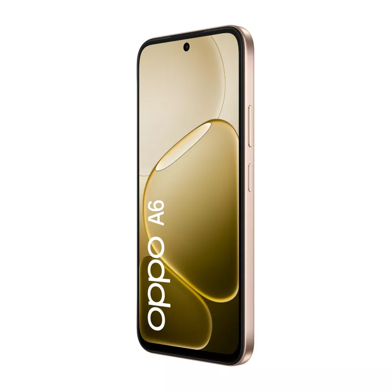 OPPO A6 17,1 cm (6,75 Zoll) Dual-SIM Android 15 4G USB Typ-C 6 GB 256 GB 6550 mAh Gold
