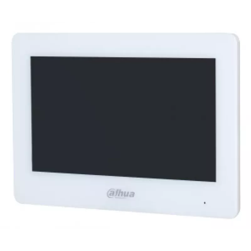Video-Türsprechanlagen-Monitor DAHUA VTH5123H-W-S2, 17,8 cm (7 Zoll) TFT, 1024×600, Wi‑Fi, MicroSD 64 GB, weiß