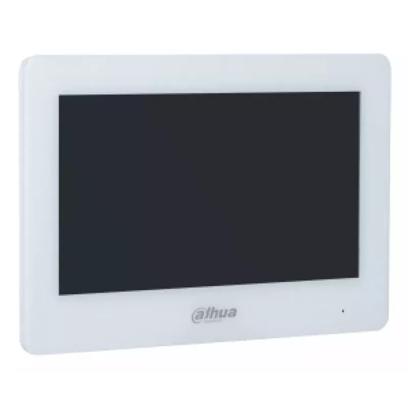 Video-Türsprechanlagen-Monitor DAHUA VTH5123H-W-S2, 17,8 cm (7 Zoll) TFT, 1024×600, Wi‑Fi, MicroSD 64 GB, weiß