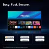 TV Hisense 55E8S 55 Zoll (139,7 cm) QLED Mini LED 4K Ultra HD Smart TV HomeOS Wi‑Fi Grau 400 cd/m²