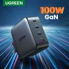 Ladegerät Ugreen Nexode 100W GaN USB-C USB-A Schnellladung 3 Ports