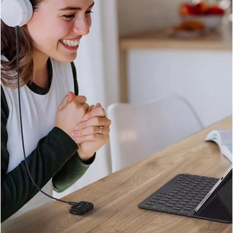 UGREEN Bluetooth-Audioempfänger 90748 – 3,5-mm-AUX-Adapter für kabelloses Audiostreaming