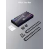 Smart Gaming Wandlicht Erweiterungsset Govee H10630A5 — 2 Röhren mit quadratischen und dreieckigen Verbindern, Wi‑Fi/Bluetooth, 36V Eingang