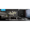 Smartes Wandleuchten-Set Govee Glide Hexagon Light Panels Ultra Erweiterungspack – Wi-Fi/Bluetooth, 36 V Eingang, grau