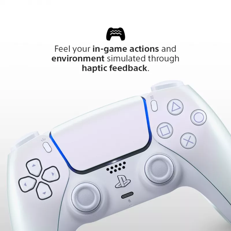 Sony DualSense v3 Pearl Bluetooth/USB Gamepad Analog/Digital PlayStation 5