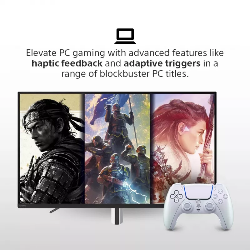 Sony DualSense v3 Pearl Bluetooth/USB Gamepad Analog/Digital PlayStation 5
