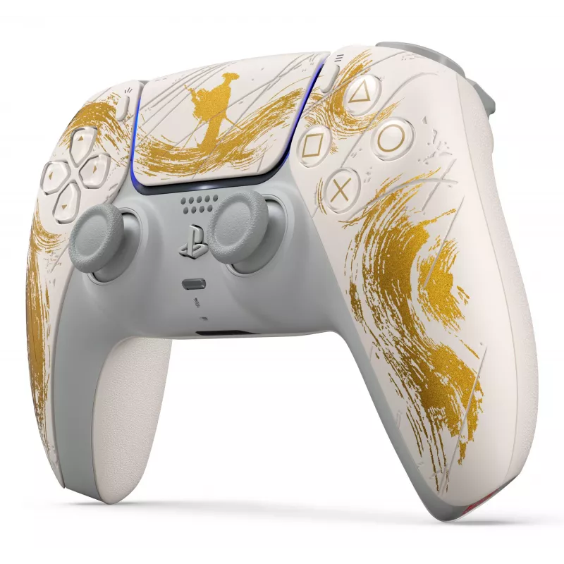 Sony DualSense Wireless Steuergerät - Ghost of Yōtei Gold Limited Edition Gold, Weiß Bluetooth/USB Gamepad Analog / Digital Android, MAC, PC, PlayStation 5, iOS
