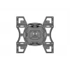 Wandhalterung MULTIBRACKETS M VESA Flexarm Full Motion Dual 400x400 für 40–70 Zoll Bildschirme, 45 kg, schwarz