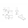 Multibrackets M Deckenverlängerungsset 3m Pro OM55N-D/OM46N-D