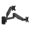 Multibrackets M Monitorhalterung Wand Basic Dual 16 kg 17-32 Zoll Schwarz